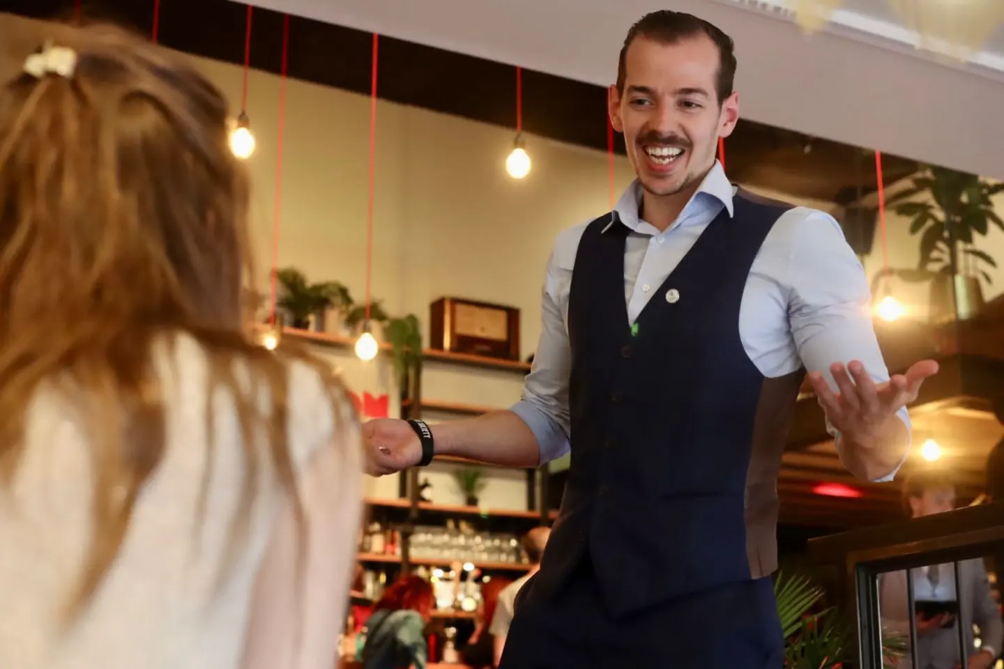 Bart performing live with FluxWand